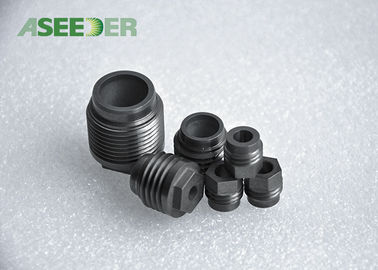 Bocal do carboneto de tungstênio da resistência de impacto, bocal de pulverizador do óleo para o campo petrolífero