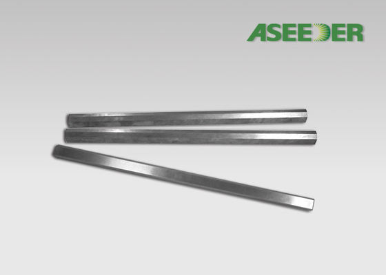 O carboneto de tungstênio alto feito sob encomenda da resistência de desgaste K20 chapeia &amp; descasca a barra lisa