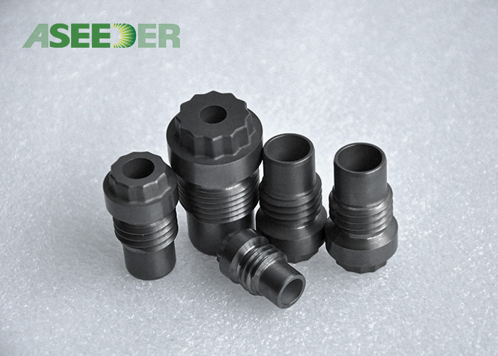 Bocal cimentado do bocado de broca do carboneto de tungstênio para as peças do bocado de broca do campo petrolífero